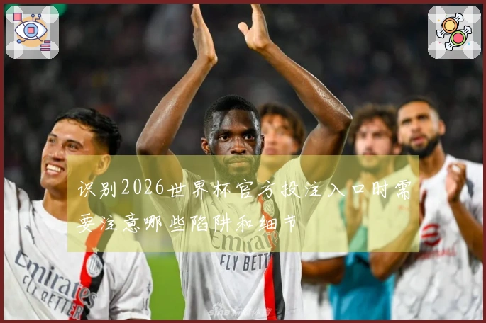 识别2026世界杯官方投注入口时需要注意哪些陷阱和细节