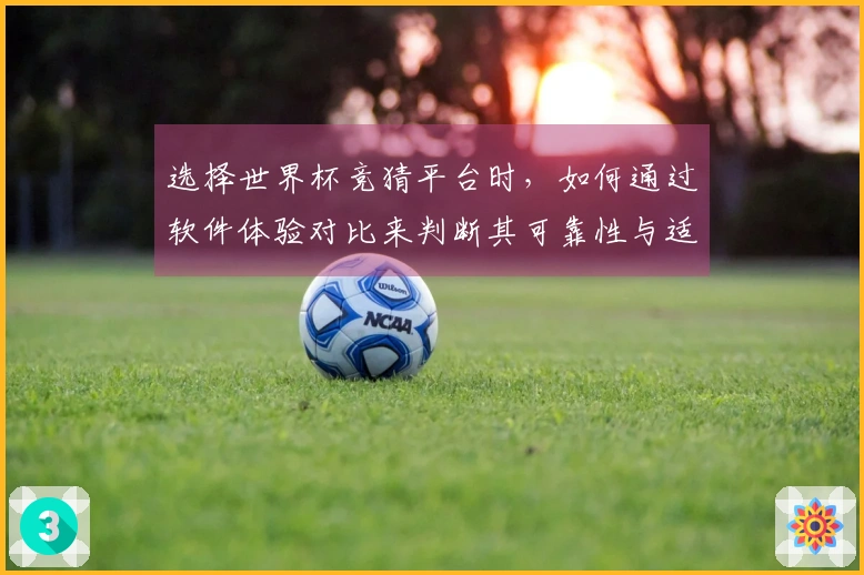 选择世界杯竞猜平台时，如何通过软件体验对比来判断其可靠性与适用性