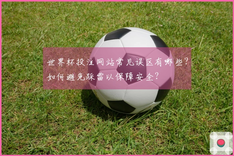 世界杯投注网站常见误区有哪些？如何避免踩雷以保障安全？